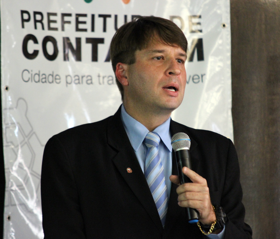 O PROCURADOR DO MPC PALESTROU NO EVENTO (FOTO: THIAGO RIOS GOMES)